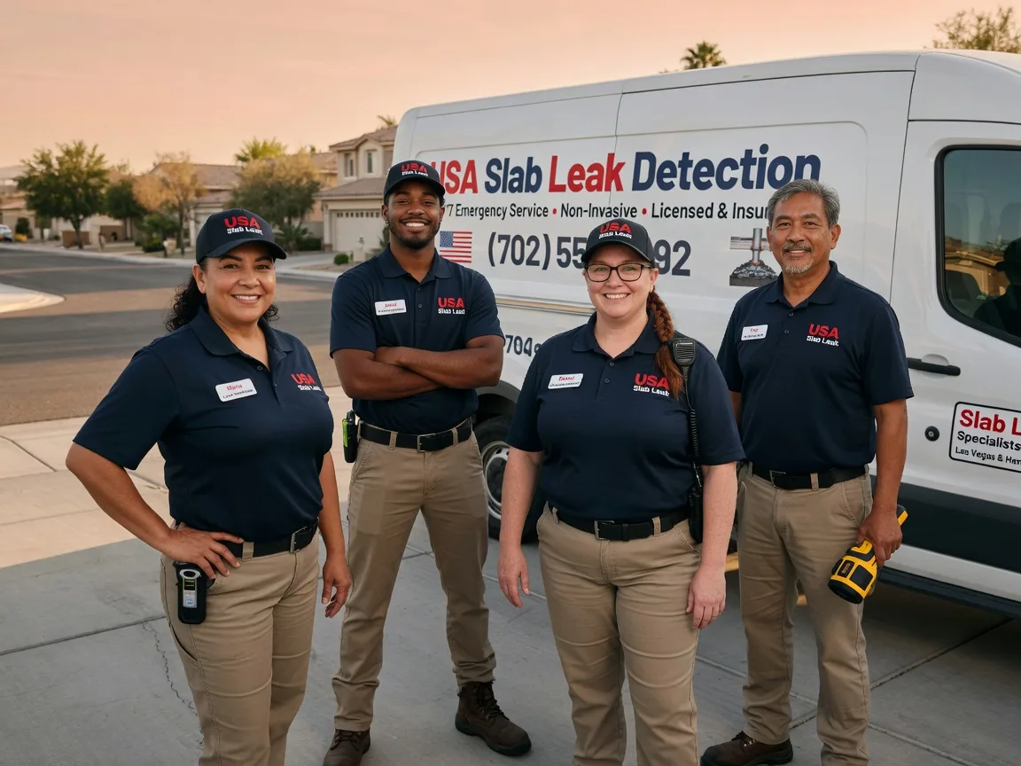Slab Leak Repair company in Garland, PA